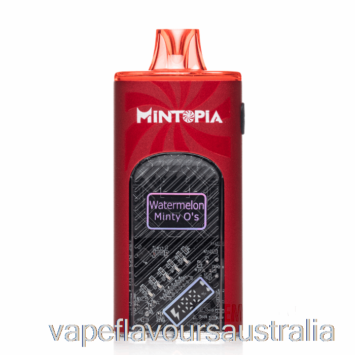 Vape Australia Mintopia Turbo 9000 Disposable Watermelon Minty O's
